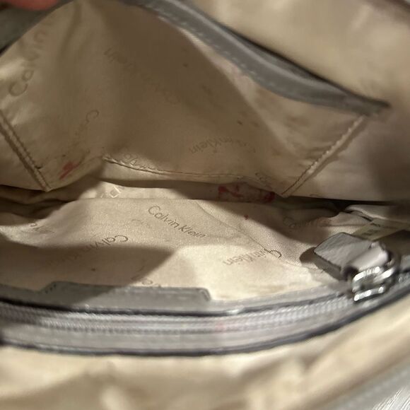 Calvin Klein Gray Crossbody Purse - Picture 3 of 3